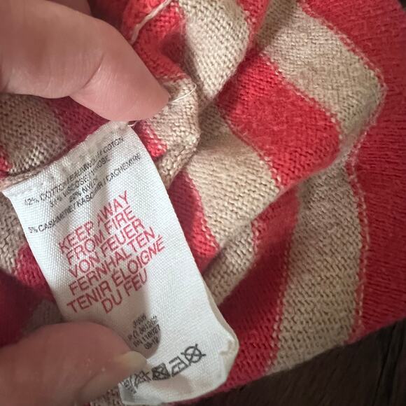 Mini Boden Girl's Bird Striped Knit Striped Warm Cozy Sweater Dress - 3-4 years - Picture 3 of 4